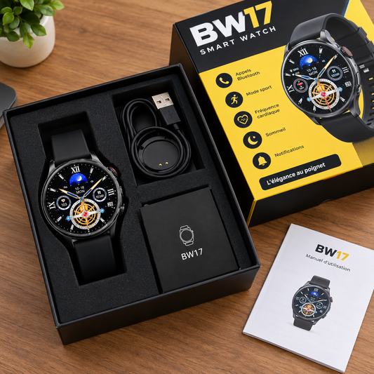 BW17 Montre Connectée Intelligente™ —  Appels, Notifications, Photo, GPS et Suivi Sportif